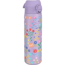 Vionna Ion8 - Paslanmaz Çelik Ince Suluk - Zarif Çiçekli - 600 ml - Sızdırmaz