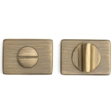 Vionna System RO15 Kapı Kolu Rozeti Wc Antik 53X37X11 mm