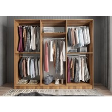 Baramolife Eko 6 Kapaklı Gardırop - G.A.B.E_208