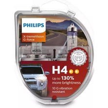Vionna Phılıps X-Treme Vision G-Force H4 Otomobil Far Ampulü (12342XVGS2)%130
