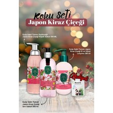 Vionna Japon Kiraz Çiçeği Sıvı ve Köpük Sabun 500ML, Losyon 280ML ve Rosie Pamuk