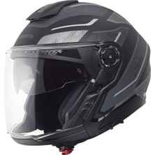 Vionna Schuberth J2 Açık Motosiklet Kaskı-Sigma Grey-63-Xxl