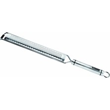 Vionna Tescoma President X-Sharp 638748 Küçük Delikli Uzun Rende, Paslanmaz Çelik, Gümüş