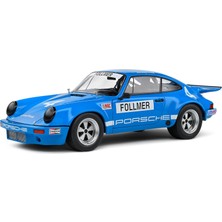 Şanal Solido 1:18 Porsche 911 Iroc #4 1974 Mavi