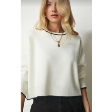 Modaspark Kadın Oversize Yumuşak Doku Kazak