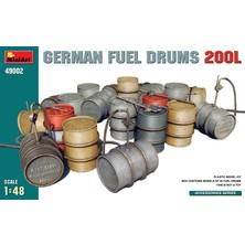 Şanal Miniart 49002 1:48 Alman Yakıt Varilleri 200L