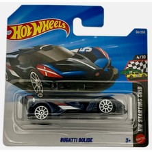 Şanal Hot Wheels - Bugatti Bolide - Hw Başlangıç Izgarası 4/10 - JJJ20 - Kısa Kart - Koyu Mavi - Lisanslı Hypercar - Mattel 2026-1:64 - Lisanslı Ürün