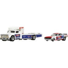 Şanal Hot Wheels Premium HCR40 Team Transport '72 Plymouth Cuda Fc/retro Rig (#46)