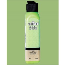Şanal Artdeco Akrilik Boya, 140 Ml, Limon Yeşili