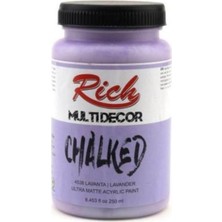 Şanal Rich Multidecor Chalked Akrilik Boya - 250CC - Lav