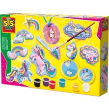 Şanal Ses Creative Kalıba Dök ve Boya - Unicorn - Simli