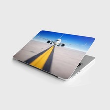Şanal Laptop Sticker Bilgisayar Notebook Pc Kaplama Etiketi Uçak Pist