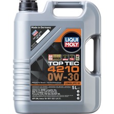 Şanal Liqui Moly Top Tec 4210 0W-30 5 Lt Motor Yağı