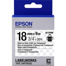 Şanal Epson Ribbon Lk-5tbn Şeffaf/black