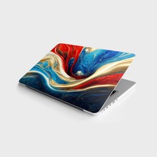 Şanal Laptop Sticker Bilgisayar Notebook Pc Kaplama Etiketi Lüks Modern Mermer