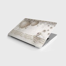 Şanal Laptop Sticker Notebook Pc Kaplama Etiketi Elmas Kuğu