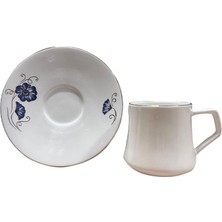 Şanal Evaliza Nostalji Kelebek 6 Kişilik Çay Fincan Takımı 130 ml