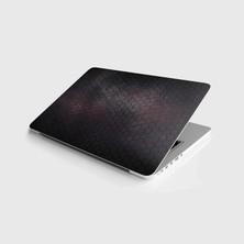 Şanal Laptop Sticker Notebook Pc Kaplama Etiketi Altıgen Karbon