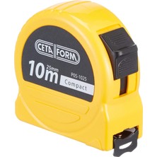 Şanal Ceta Form Compact Şerit Metre, 10 Mt, 25 mm