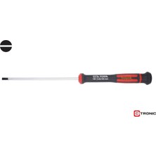 Şanal Ceta Form 3 x 100 mm Elektronikçi Düz Tornavida H01-30-100