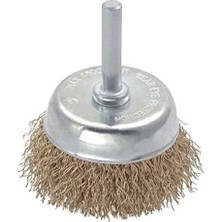 Şanal Troy T 27702/75 Pimli Çanak Fırça, Gri/prinç, 75 mm