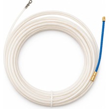 Şanal 25 Metre Plastik Kaplama Spiral Kablo Çekme Teli Elektrikçi Sustası Kılavuz Tel Tesisat Usta Tip Yay