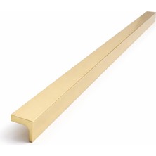 Şanal Lada Gold Lüks Metal 800 mm 80 cm Uzun Mobilya Çekmece Dolap Kulpları Mutfak Dolabı Kapak Kulbu