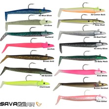 Şanal Savage Gear Savagegear Sandeel 12.5cm 23G 2+1 Adet Suni Yem Real Pearl