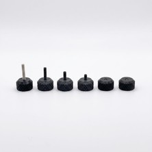 Şanal M3 Parmak Cıvatası (5'li Paket M3X12MM) - Plastik Başlıklı Gömülü Metal Dişli El Cıvatası - Prototipleme, Robotik, Dıy Projeler Için Kolay Sıkılır Bağlantı - Çoklu Boy Seçenekleri