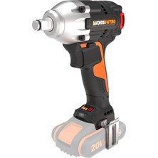 Şanal Worx WX272.9 Nitro Fırçasız Akülü Darbeli Matkap 20 V – 300 Nm, Değişken 3 Vitesli Şanzıman ve LED Işıklı – Çeşitli Vidalama Işleri Için Ideal – Akü ve Şarj Cihazı Dahil Değildir