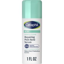 Şanal Cetaphıl Nazik Temizle Onarıcı Akne Sonrası Serum, Retinol Alternatif, Hassas Ciltler Için Yağsız Serum, 1 Fl Oz, Bakuchiol, Cilt Tonunu ve Akne Sonrası Izleri Iyileştirir, Dermatolog Önerilen Marka