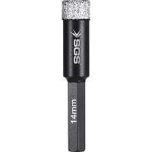 Şanal Sgs Hex 14 mm Mermer ve Granit Delme Panç