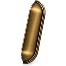 Şanal Real Tas Metal Antik Sarı 96 mm Çekme Kulp Dolap Çekmece Mobilya Kulpu Kulp