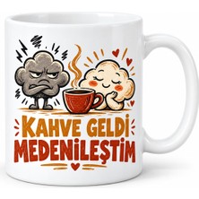 Be Kahve Sonrası Tasarımlı Porselen Kupa - Model 932 Najmaddin