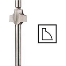 Şanal Dremel 612 Ahşapta Dekoratif Köşeli Yuvarlatma Freze Ucu 9,5 mm