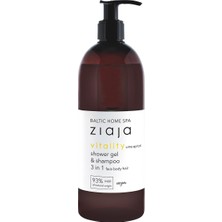 Şanal Zıaja Baltic Home Spa Vitality 3'ü 1 Arada Duş Jel ve Şampuan 500 ml