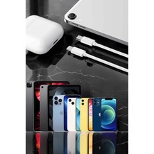 TCX Beyaz Lightning Hızlı Şarj Kablosu 30W Type-C Uyumlu