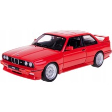 Bburago 1988 Bmw 3 Series M3 1/24 Kırmızı Model Araba