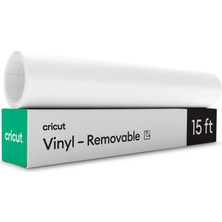 Cricut Premium Kar Labilir Vinil (30,48 cm 4,6 M), Kal Nt B Rakmayan Kolay Karma, Mekan D Mekan Kendin Yap Projeleri ve Kar Labilir Kartmalar I In M Kemmel, Cricut Makineleriyle Uyumlu, Beyaz