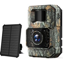 Myg Plus Juo 850WS Güneş Enerjili Fotokapan 48MP Full Hd Wifi Hareket Sensörlü Gece Görüşlü IP66 Su Geçirmez