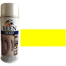Myg Plus Anka Art Keen Deko Sprey Boya 400ML 32001 Fosforlu Sarı