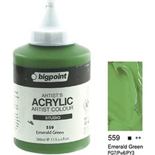 Myg Plus Bigpoint Akrilik Boya 500 ml Emerald Green 559