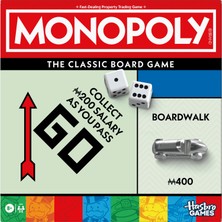 Myg Plus Monopoly Masa Oyunu | Depolama Tepsisi ve Daha Büyük Jetonlu Klasik Oyun | 8+ Yaş | 2 Ila 6 Oyuncu | Çocuklar ve Yetişkinler Için Aile Oyunları | Çocuk Hediyeleri