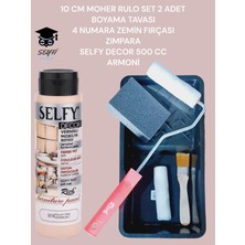 Myg Plus Rich Harmoni Selfy Decor 500 cc (750 Gr) Kendinden Vernikli Akrilik Dolap Boyama Seti Zımpara