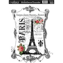 Myg Plus Cadence Homedecor Transfer, Akrilik Boya, Karışık Renk, Hdt-30
