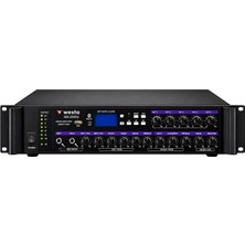 Westa WM-2500U 500 Watt 100V-70V-8 Ohm Usb-Sd-Bt 6 Bölgeli Trafolu Mixer Amfi