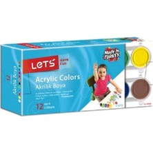 Myg Plus Lets Akrilik Boya 25 Mg.12 Renk
