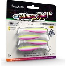 Myg Plus Ultibaits Minnow Shad Silikon Yem 70MM 1,6gr 4 Adet