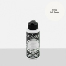 Myg Plus Cadence Hibrit Multisurface Akrilik Boya, 120 Ml, H002 Pak Beyaz