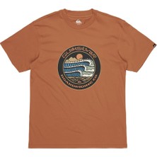 Myg Plus Quiksilver Erkek Ev Three Seas Ss Tişört, Buğday Kepeği (Bran), L